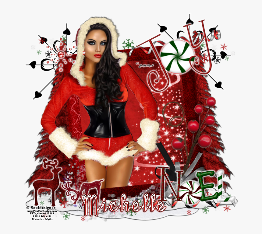 Michelle"s Sexy Santa Scrap Kit - Christmas, HD Png Download, Free Download