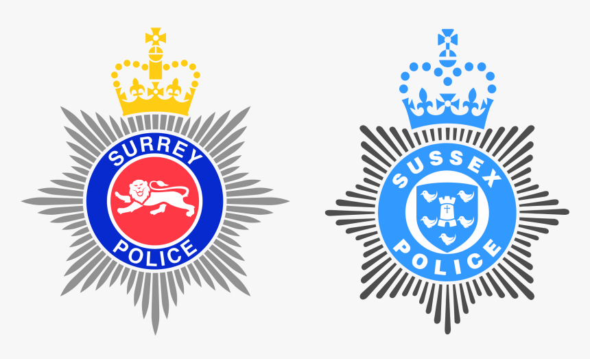 Transparent Police Flag Png - Surrey And Sussex Police, Png Download, Free Download