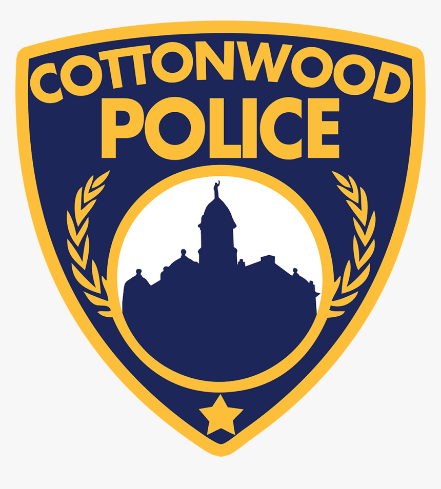 Cottonwood Police Badge - Robert A. Heinlein, HD Png Download, Free Download