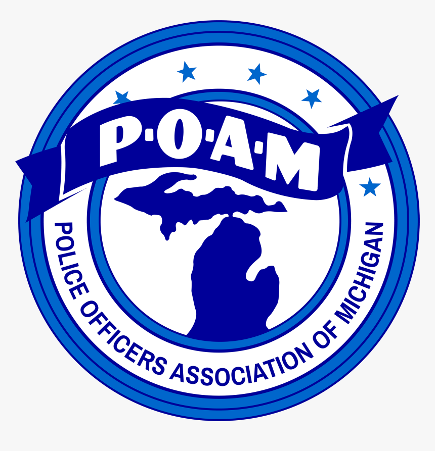 Police Officers Association Of Michigan, HD Png Download, Free Download