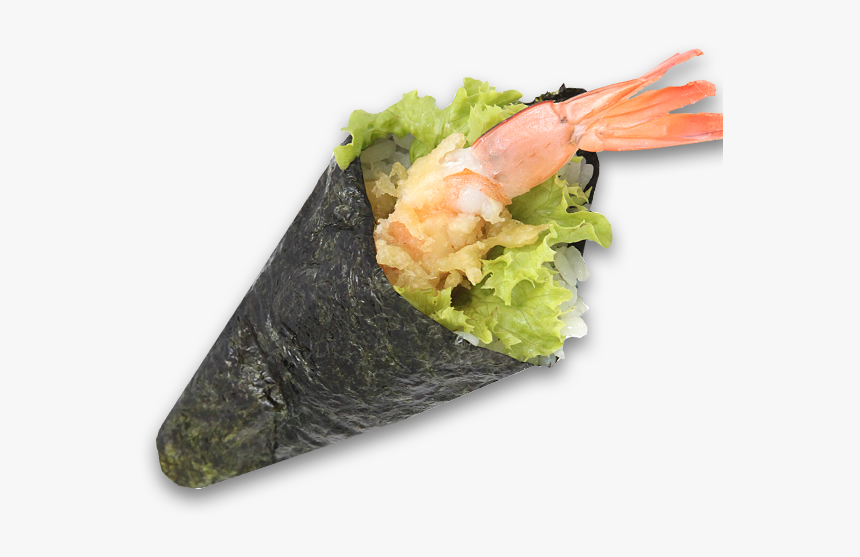 Prawn Tempura Hand Roll, HD Png Download, Free Download