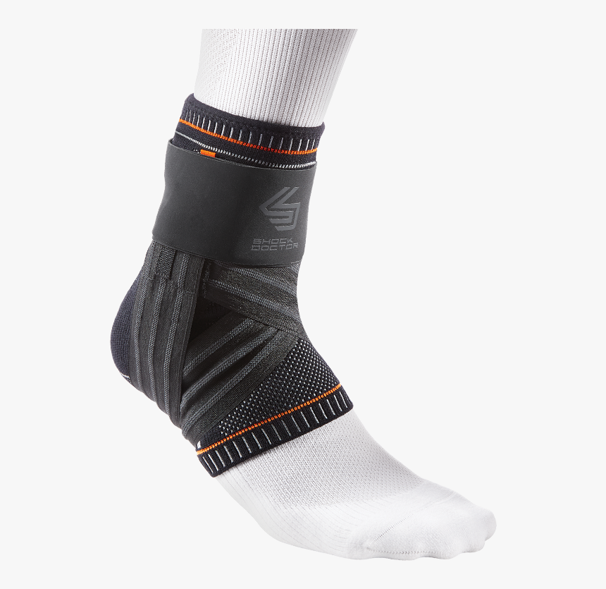 Ultra Knit Ankle Brace W/ Figure 6 Strap & Stays"
 - Shock Doctor Ultra Knit Ankle Brace With Figure 6 Strap, HD Png Download, Free Download