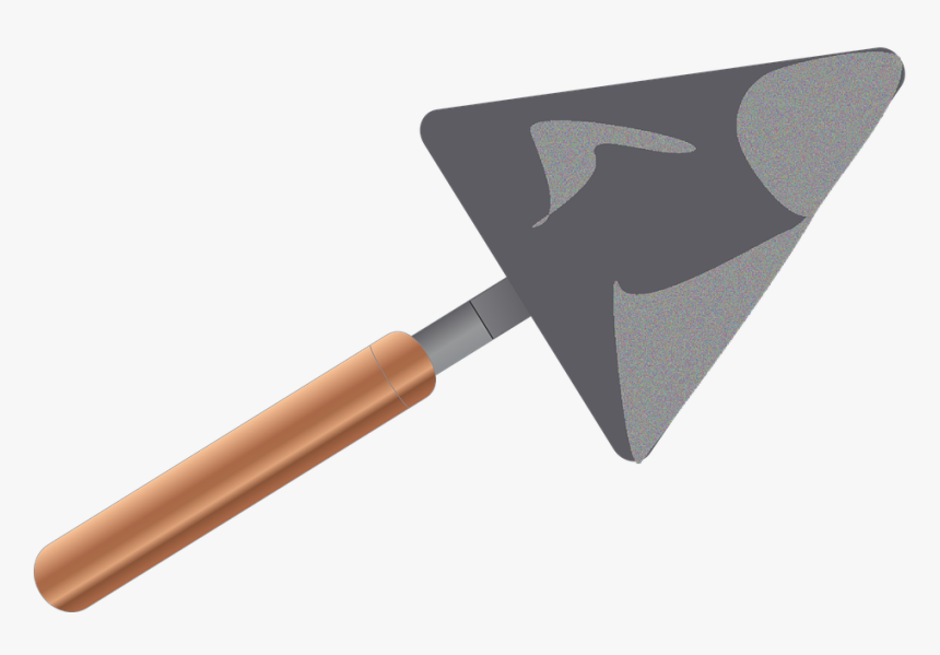 Garden, Trowel, Cement, Brick, Gardener, Digging - Espatula Cimento Png, Transparent Png, Free Download