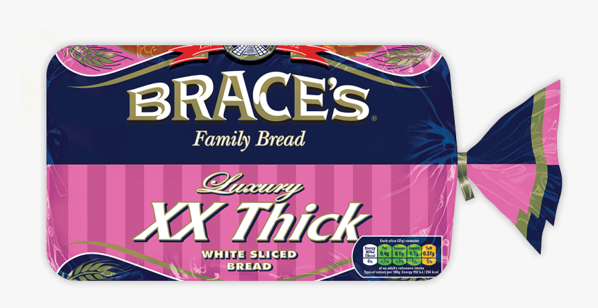 Braces Thick Wholemeal Bread, HD Png Download, Free Download