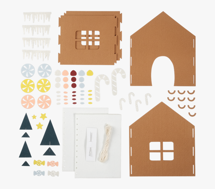 Gingerbread House Kit - Fabelab Minimakers, HD Png Download, Free Download