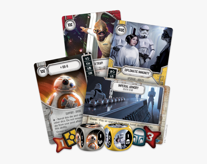 Star Wars Destiny Booster Awakenings - Star Wars Destiny. Caja De Inicio: Rey, HD Png Download, Free Download