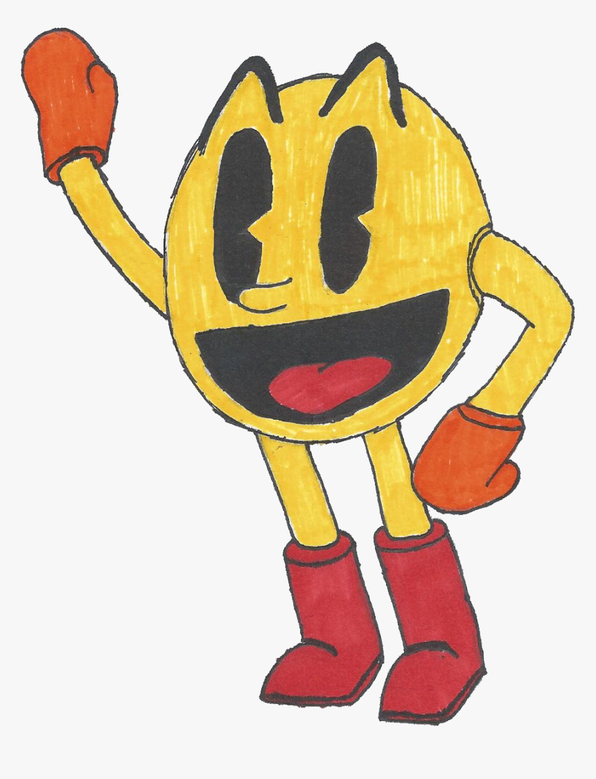 Drawings Of Pac Man, HD Png Download, Free Download
