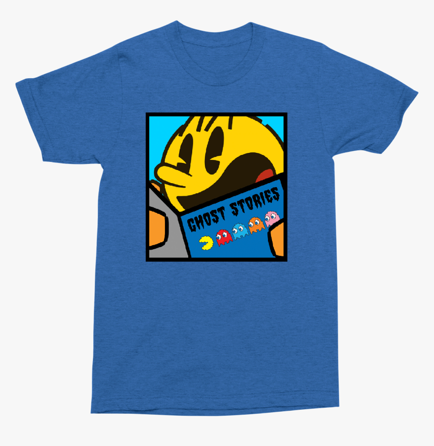 Ghost Stories Pac Man T Shirt Active Shirt Hd Png Download Kindpng 6135