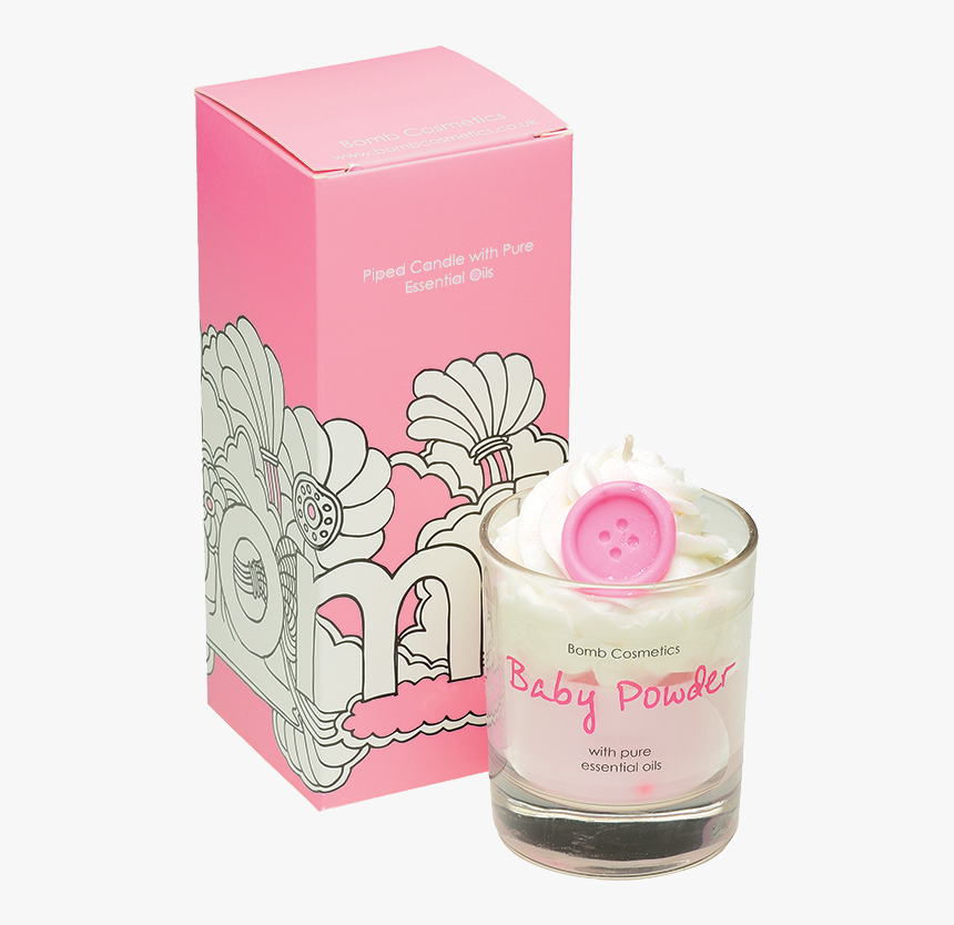 Bomb Cosmetics Piped Glass Candle, HD Png Download, Free Download