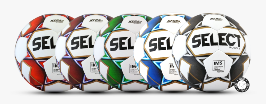 Royale With Texture - Select Royale Soccer Ball White Red, HD Png Download, Free Download