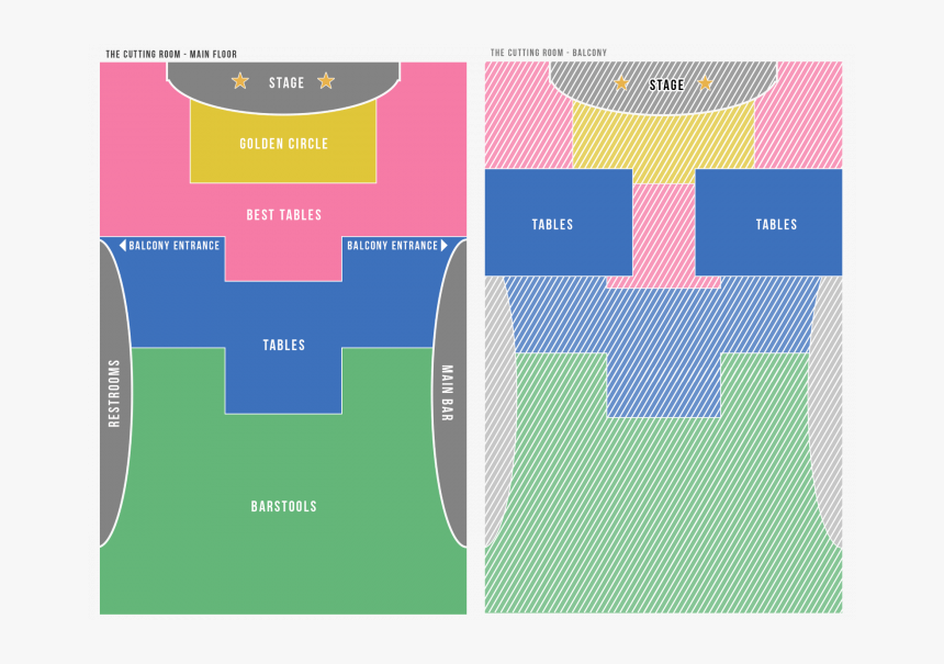 Cutting Room Seating Chart, HD Png Download, Free Download