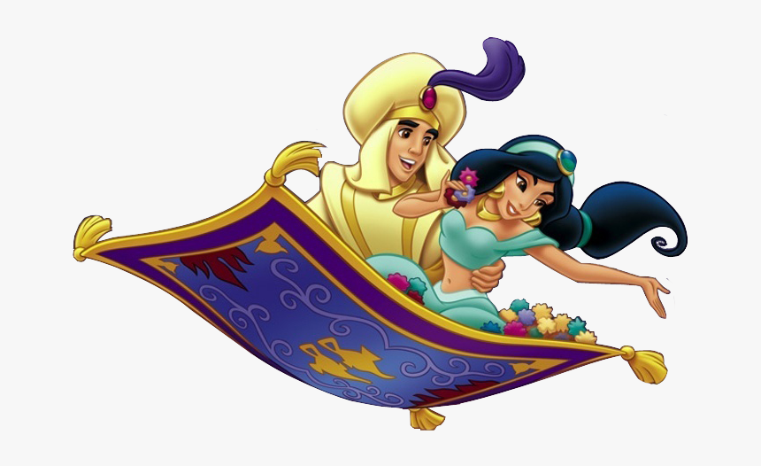 Aladdin And Jasmine Cartoon, HD Png Download, Free Download
