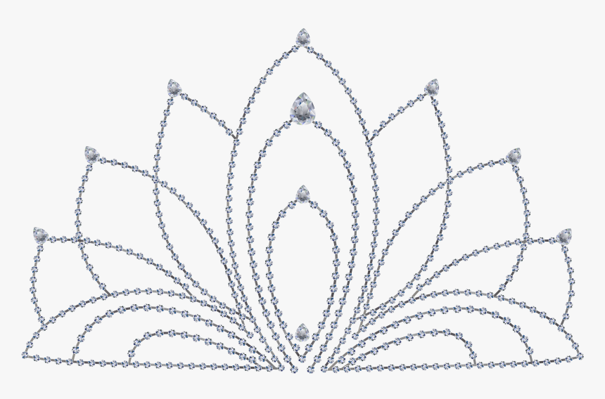 Crown Diamond Tiara Free Frame Clipart - Diamond Princess Crown Png, Transparent Png, Free Download