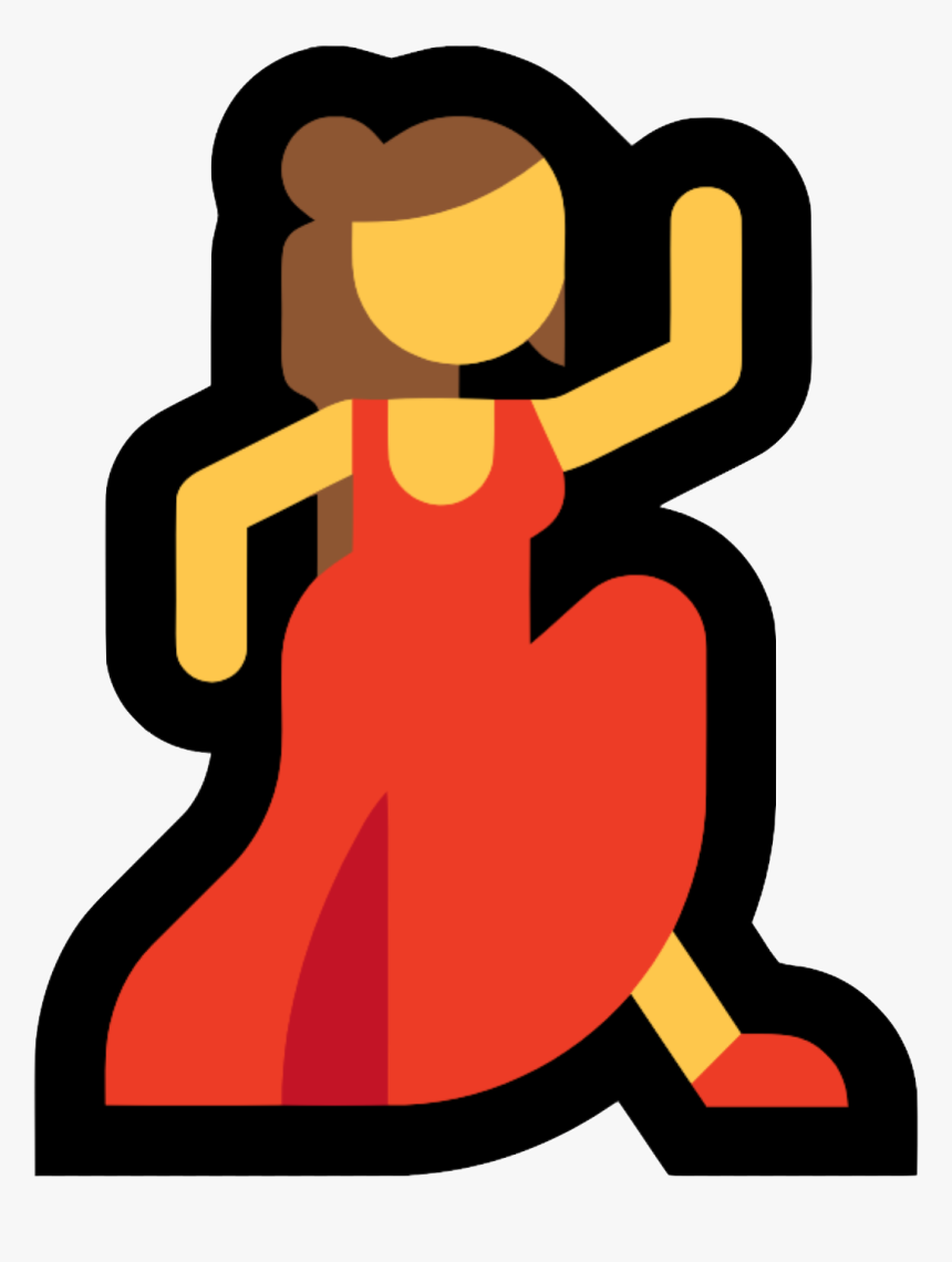 Microsoft Dance Emoji, HD Png Download, Free Download