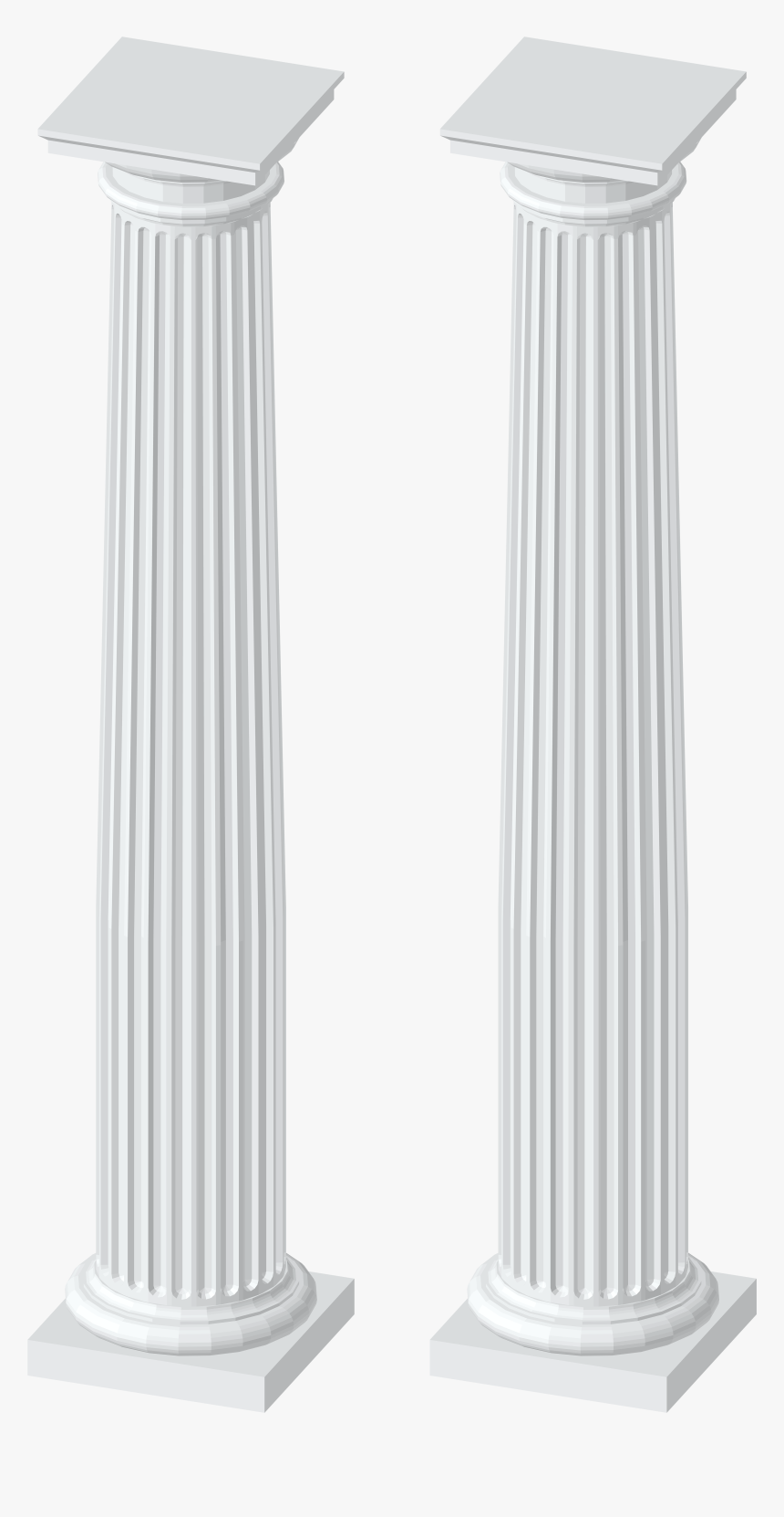 Clip Art White Columns Transparent Png - Column, Png Download, Free Download