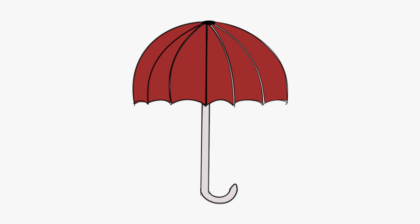 Line,fashion Accessory,umbrella - Maroon Umbrella Clip, HD Png Download, Free Download