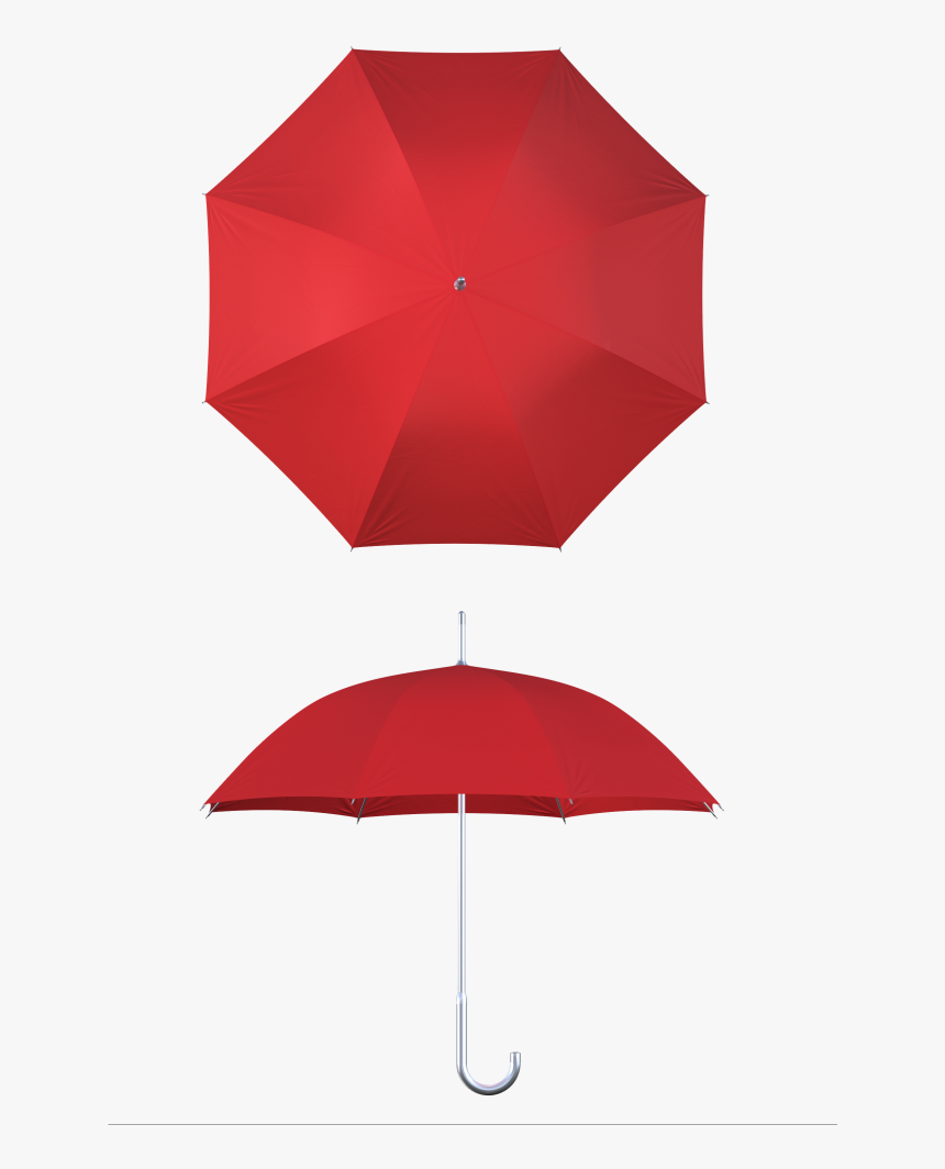 Aluminum Frame Red Umbrella - Umbrella, HD Png Download, Free Download