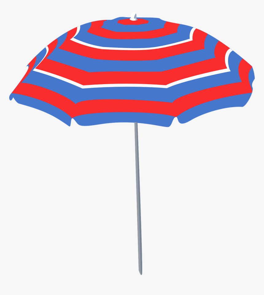 Beach Umbrella Clipart Png, Transparent Png, Free Download