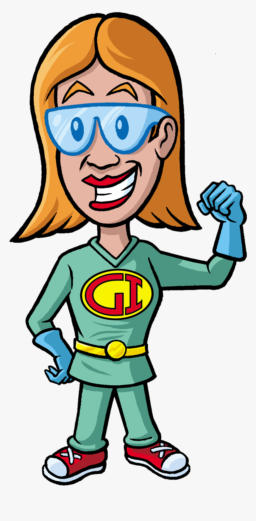 Raise A Fist In The Air And Get Ready To Take Flight - Gi Superhero, HD Png Download, Free Download