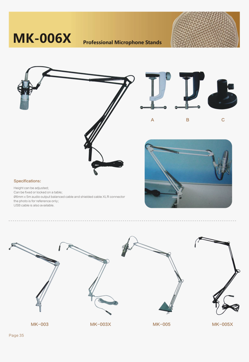 Professional Microphone Stands - Microphone Stand, HD Png Download, Free Download