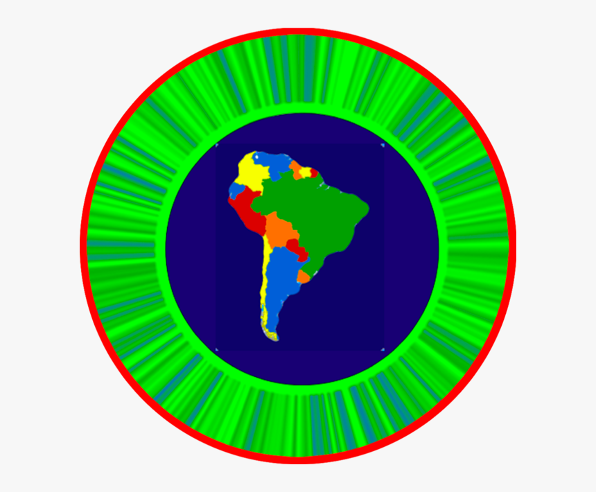 South America - Circle, HD Png Download, Free Download