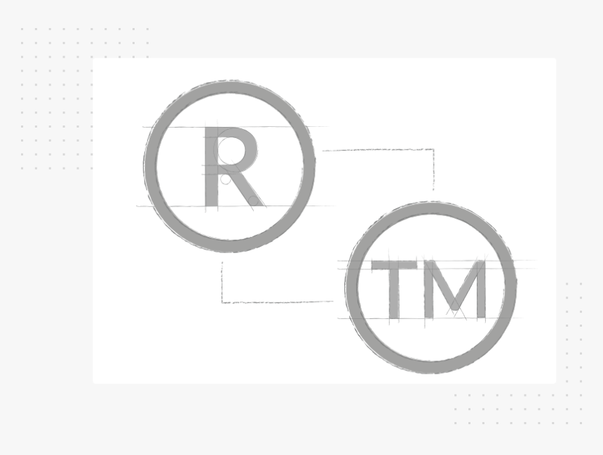 Image Of Registered And Trademark Logos - Circle, HD Png Download, Free Download