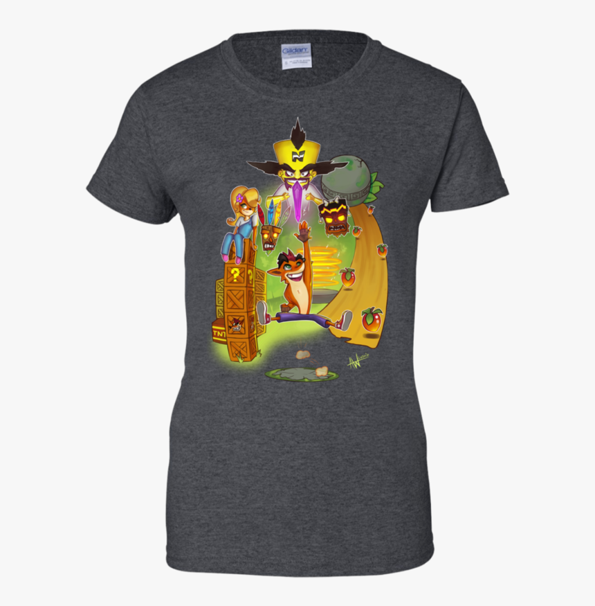 Crash Bandicoot - Shirt - Love Gymnastics T Shirts, HD Png Download, Free Download