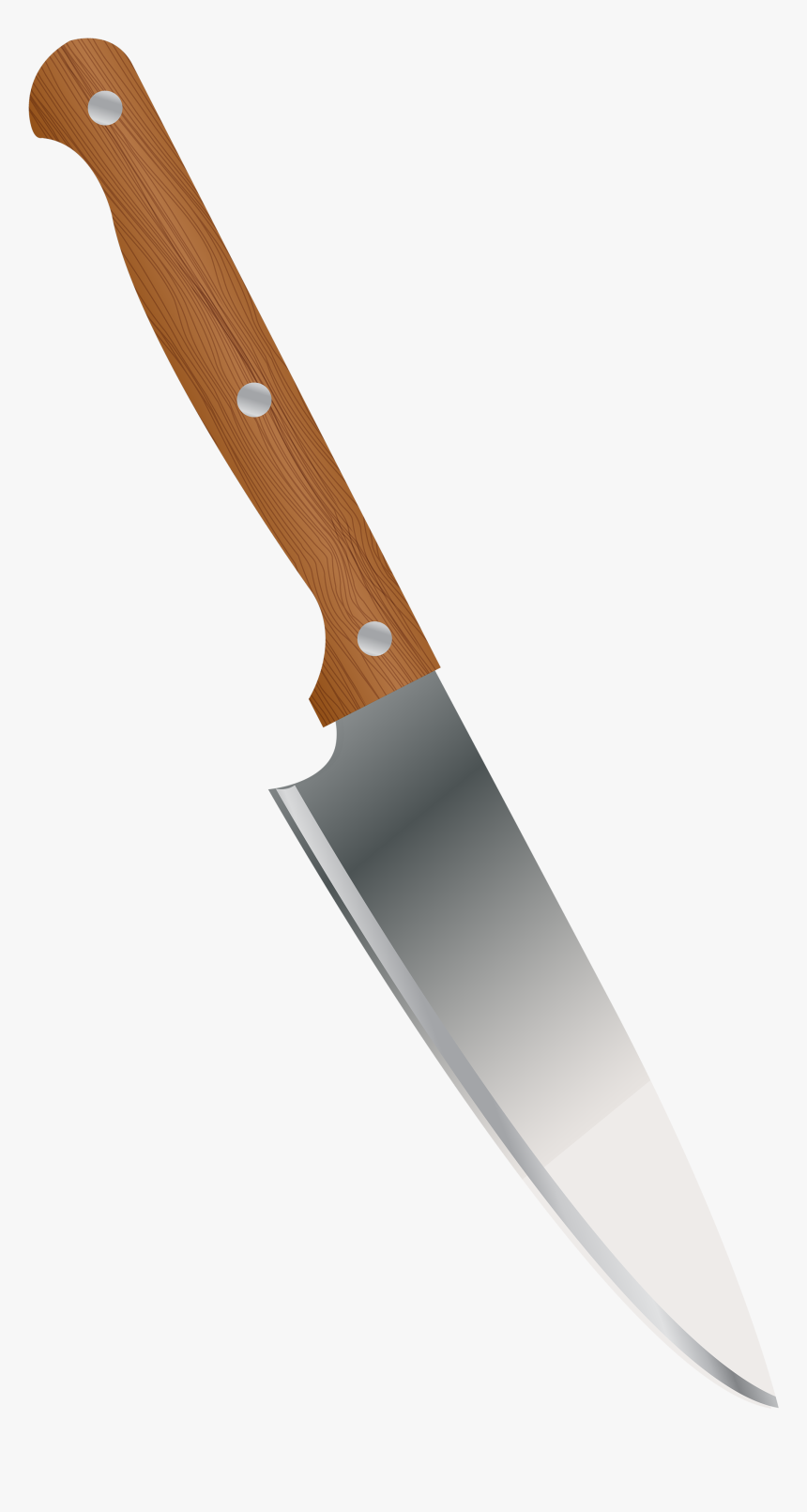 Kitchen Knife Png Clipart - Transparent Background Knife Clipart, Png Download, Free Download