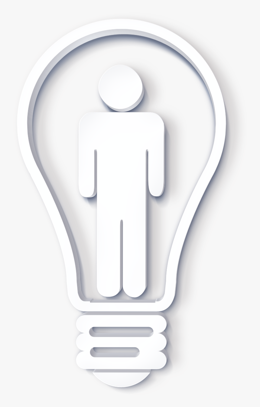 Pear, Lamp, Person, Idea, Thought, Light Bulb, Bulbs - Sign, HD Png Download, Free Download