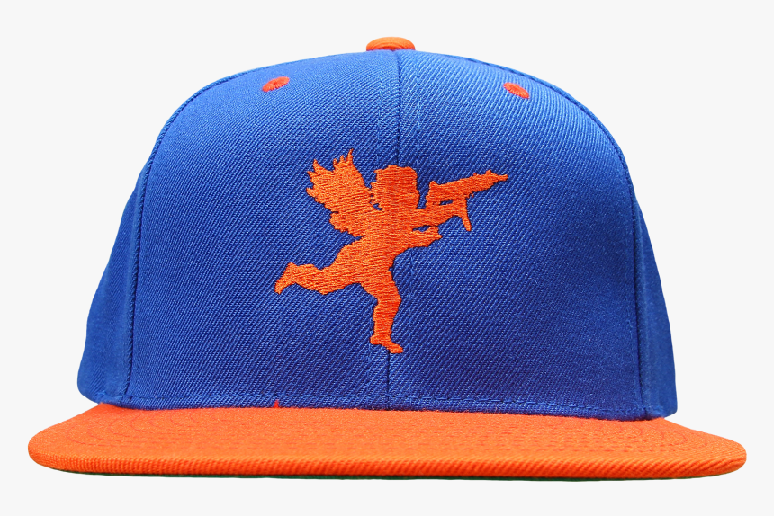 Cupid On Royal/orange Snapback - Baseball Cap, HD Png Download, Free Download