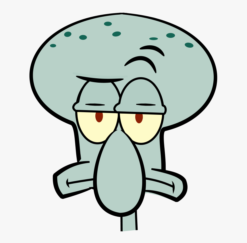 squidward clipart free